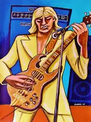 GREG LAKE PRINT poster emerson palmer brain salad surgery trilogy cd alembic lp