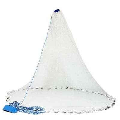 Saltwater Fishing Cast Net for Bait Trap Fish 4/5/6 Ft Radius Casting Nets5167