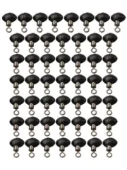 Zip Pulley Beads 10/20/50/100Pcs Clip Fishing Line Rig Rigs Tackle 1g/pc