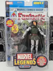 Marvel Legends Fantastic Four Dr Doom Unmasked Series II 6" Figure Vintage NEW