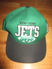 Mitchell & Ness Vintage NEW YORK JETS (Adjustable Fit Snap Back) Cap