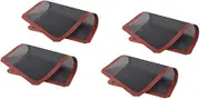 4 Pcs Silicone Baking Mat Sheet,Non-Stick Oven Liner Perforated Mesh Pad,Baked Bread Mat,Double-Sided Available