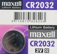在飛比找樂天市場購物網優惠-maxell CR2032 鈕扣型鋰電池 3V/一顆入(促4