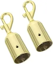 2pcs Rope End Connectors with Snap Hook Versatile Hanging for Guardrails Welcome Events and Isolation Areas