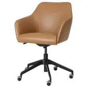 TOSSBERG / LÅNGFJÄLL conference chair, Grann light brown/black
