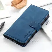 Nokia XR21 Case, Sturdy Practical Nokia XR21 Phone Case, Magnetic Flip Wallet Case for Nokia XR21 Case, Blue