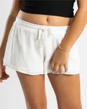 [Mooloola] Mooloola Girls' Bambi Cali Shorts in Cream Size 14 14 Cream