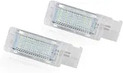 Yurefax LED Footwell Light Luggage Compartment Glove Box Lamps, for Seat, Ateca Alhambra, for Skoda, for Superb Rapid, for VW, for Passat, B6 B7, for Golf, 5 6, for Caddy, Interior Lighting