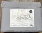 Color Sense 1200 Thread Count Cotton Blend 6 Piece Sheet Set Queen Soft Silver