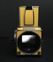 Hasselblad Original Yellow 500 501 503 Cowhide Real Leather Skin Cover---AMANDA