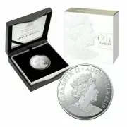 2019 $1 Silver Proof Coin 6th Portrait Queen QEII Double Header Effigies JC &RB