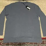 Travis Mathew - Cloud Waffle Crew - Mens XXLarge - Blue - New With Tags