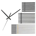 Clock Hands, 8 Set Clock Hands Kits Clock Mechanism Movement Aluminum,Black,A06