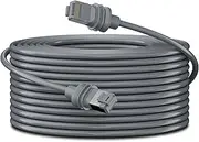 Standard Actuated Starlink Gen 3 Cable 15M, Starlink Cable Gen 3 Replacement Standard V3 Cable Waterproof Starlink Ethernet Cable Gen 3 - Gray