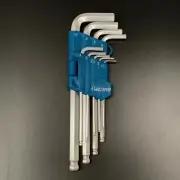 9pc extra long ball Allen Key Ball Key Set with standard ball end