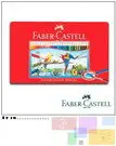 在飛比找樂天市場購物網優惠-Faber-Castell 36色水性彩色鉛筆-精緻鐵盒裝