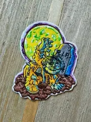 Garbage Pail Kids Dead TED / JAY Decay Iron On Patch 3" GPK Card Adam Bomb