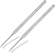 COMIART 2pcs Clay Modeling Sculpture Playdough Pro Needle Detail Tools