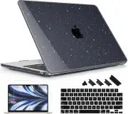 Case Compatible with MacBook Air 15" 2024 2023 Release M3 A3114 M2 A2941 Black