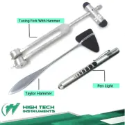 5 in 1 Tuning Fork With Buck Hammer Taylor Hammer Diagnostic Set EMT, EMS Supply
