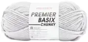 Premier Basix Chunky Yarn-Light Grey - 6 Pack