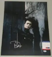 JOHNNY DEPP Edward Scissorhands Hand Signed Huge 16"x20" Photo + PSA DNA