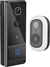 Smart Doorbell Camera Infrared Night Viewing Wireless Video Intercom Doorbell for Home Office Villa Security