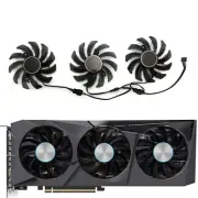 77mm For Gigabyte RTX3070ti 3070 RX6700XT 6700 6600XT EAGLE OC Graphics Card Fan