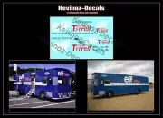 1/43 scale Decals for Tyrrell F1 Transporter