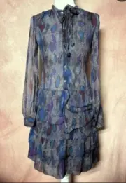 antik batik dress M Fr 40