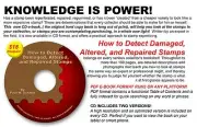 HOW TO DETECT DAMAGED, ALTERED & REPAIRED STAMPS