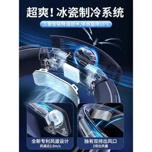 2023新款掛脖風扇便攜式無葉靜音掛脖子制冷小空調超長續航懶人掛頸電扇夏天戶外運動迷你小型隨身降溫神器