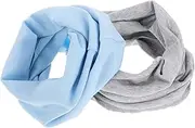 [GAROZATION] Soft Cotton Toddler Kids Scarf Winter Warm Baby Girls Scarf Double-layer Design Stylish Comfortable Neck Warmer