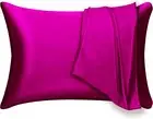 Mulberry Silk Pillowcase 2 Pack for Hair and Skin, with Hidden Zipper. Both Side