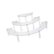 Watch Display Cosmetic Showcase Dessert Stand for Figures Appetizers Perfume
