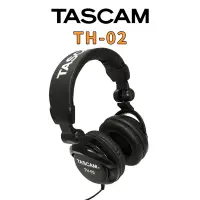 在飛比找蝦皮購物優惠-TASCAM TH-02 耳罩式監聽耳機 th02 (正成公