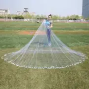 Monofilament Line Steel Sinker Catch Fishing Net Cast Net Mesh Gill Nets