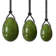 Natural Jade Egg Kegel Exercise for Women - Whole Set for Pelvic Floor Muscle Strengthening
