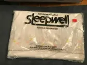 SLEEPWELL PERCALE = ONE LONG HOLLYWOOD BOTTOM FITTED SHEET - 78X80