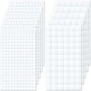 10 Sheets Foam Adhesive Squares, 1650Pcs Total Double Sided Self Adhesive Dots,