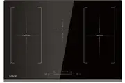 Linarie Toulouse 80cm 5 Zone Induction Cooktop Black LS80I2F1Z
