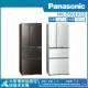 【Panasonic 國際牌】500公升 一級能效智慧節能對開四門無邊框玻璃冰箱(NR-D501XGS)