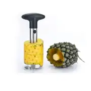 2 Packs Pineapple Cutter Corer Slicer Easy Kitchen Tool Stainless Steel