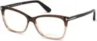 NEW Tom Ford FT 5514 Eyeglasses 050 Light Brown/Gradient 100% AUTHENTIC
