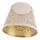 Wrought Iron Lampshade E27/E26 Table Lamp Shade Carved Forest Tree Metal Lampsha