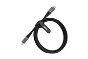 OtterBox 1m Lightning MFI-Certified to USB-C Fast Charging Cable For iPhone BLK