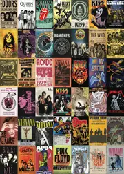 [Namly Design] Poster - Retro Punk & Classic Rock
