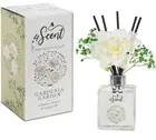 4SCENT Reed Diffuser Set 6.7 fl oz with Preserved Gypsophila (Baby's Breath)