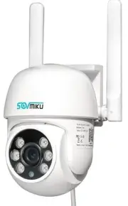 Sovmiku CA3 AI Auto Tracking Mini 2K Security Camera Wireless Outdoor