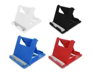 Momax 4Pcs Desktop Cell Phone Stand Holder Portable Stand for Mobile Smart Phone-Blue Black White Red